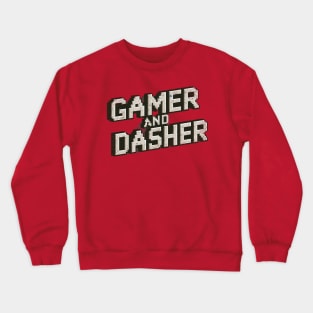 Gamer and Dasher the DoorDasher Crewneck Sweatshirt